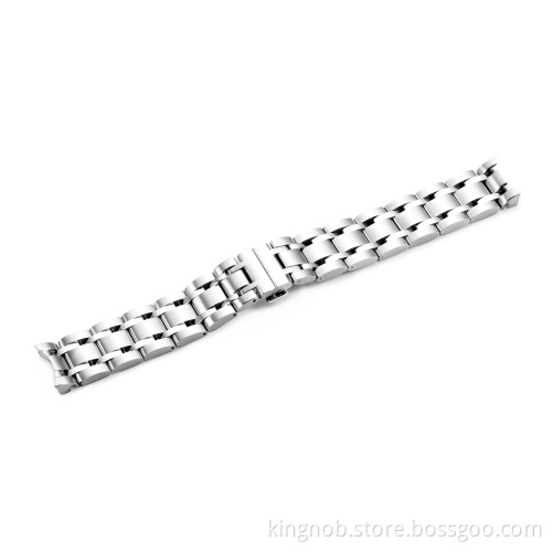 18mm 22mm 23mm 24mm Stainless Steel Watch Band Strap Flat Straight End Bracelet For TO COUTURIER T035